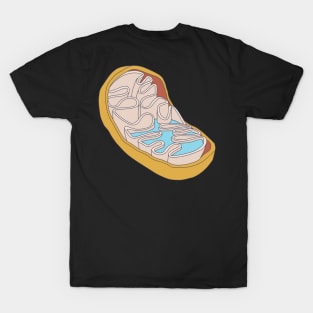 Mitochondria - Chemistry Graphic - Membrane Cell T-Shirt